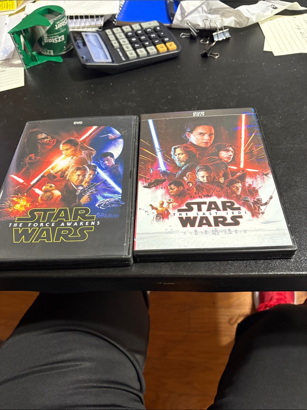 Star Wars DVD Set - Black, Red, Blue